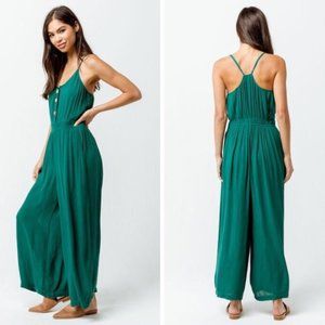 Patrons of Peace Teal Jumpsuit